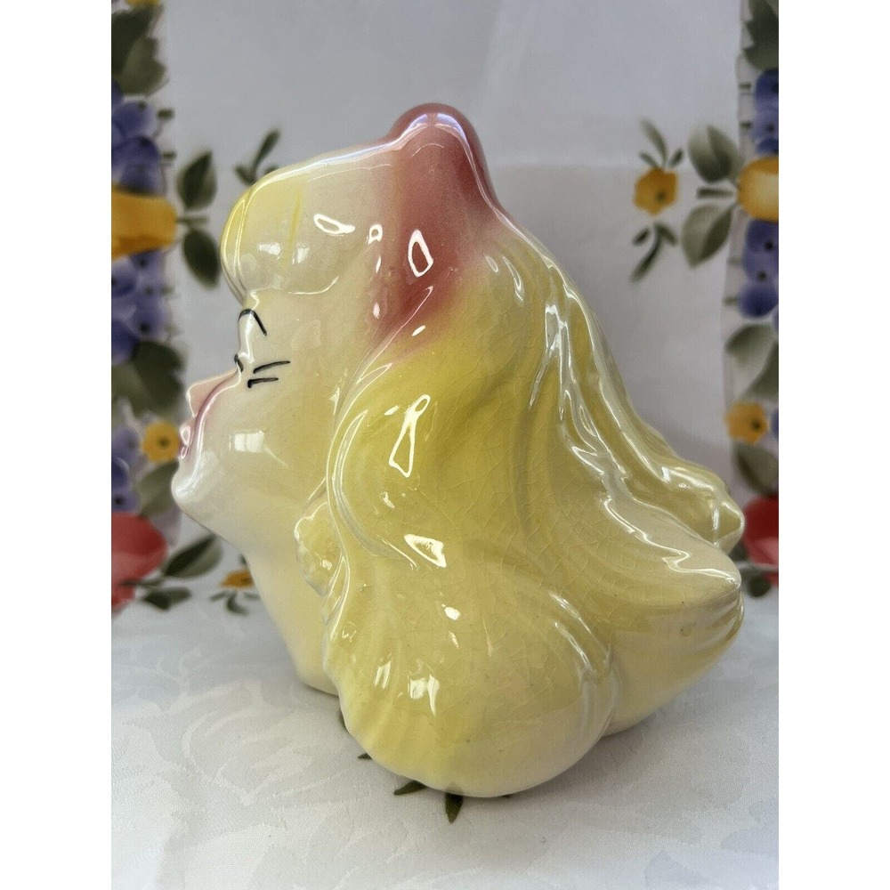 Vintage 1950-60’s Blonde Bombshell, Rosy Cheeks, Head Vase, Unmarked - Picture 3 of 8